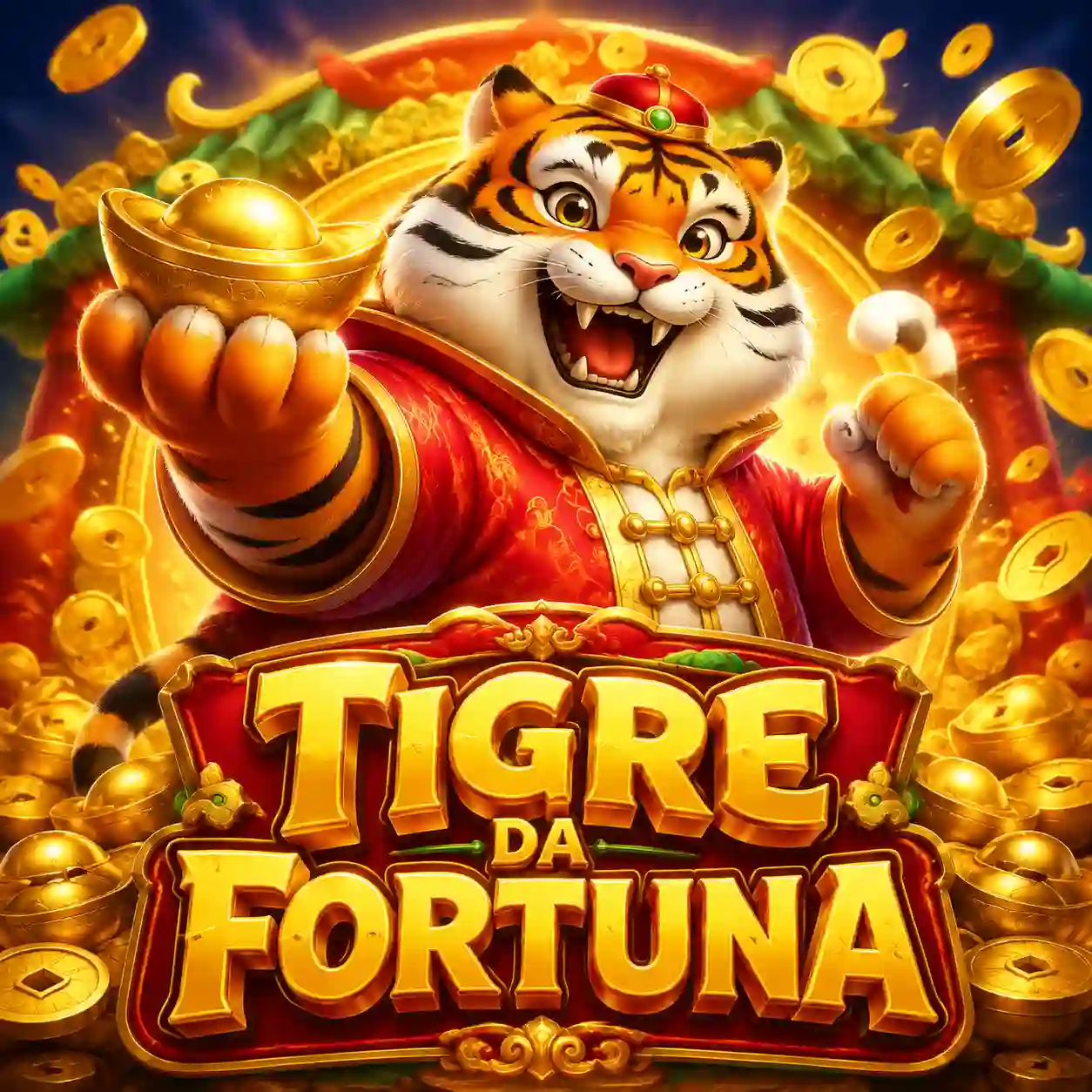 Slot Fortune Tiger com temática chinesa