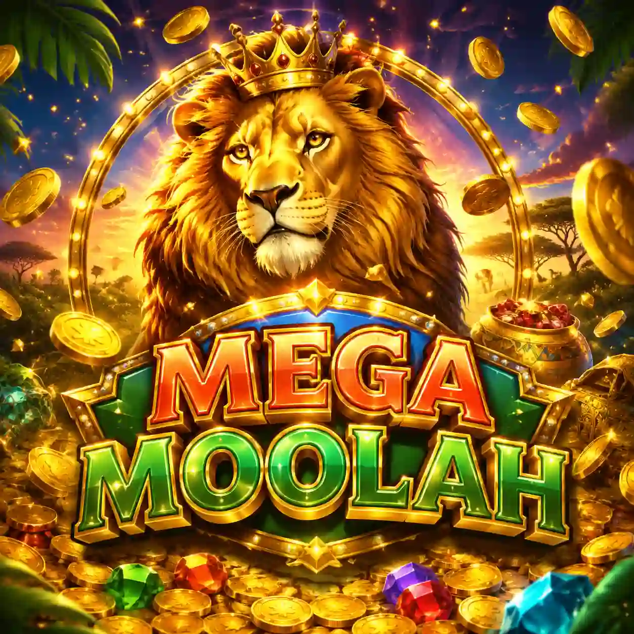 Slot Mega Moolah com jackpot progressivo