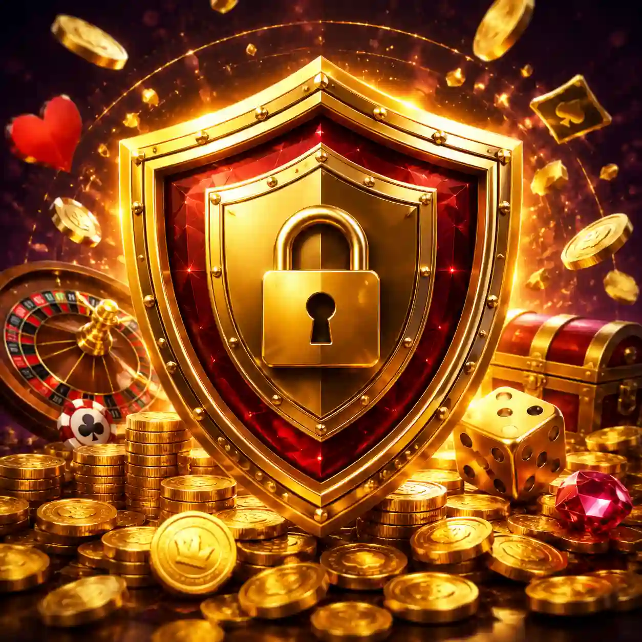 Escudo de segurança com cadeado representando criptografia SSL 256 bits na 36t