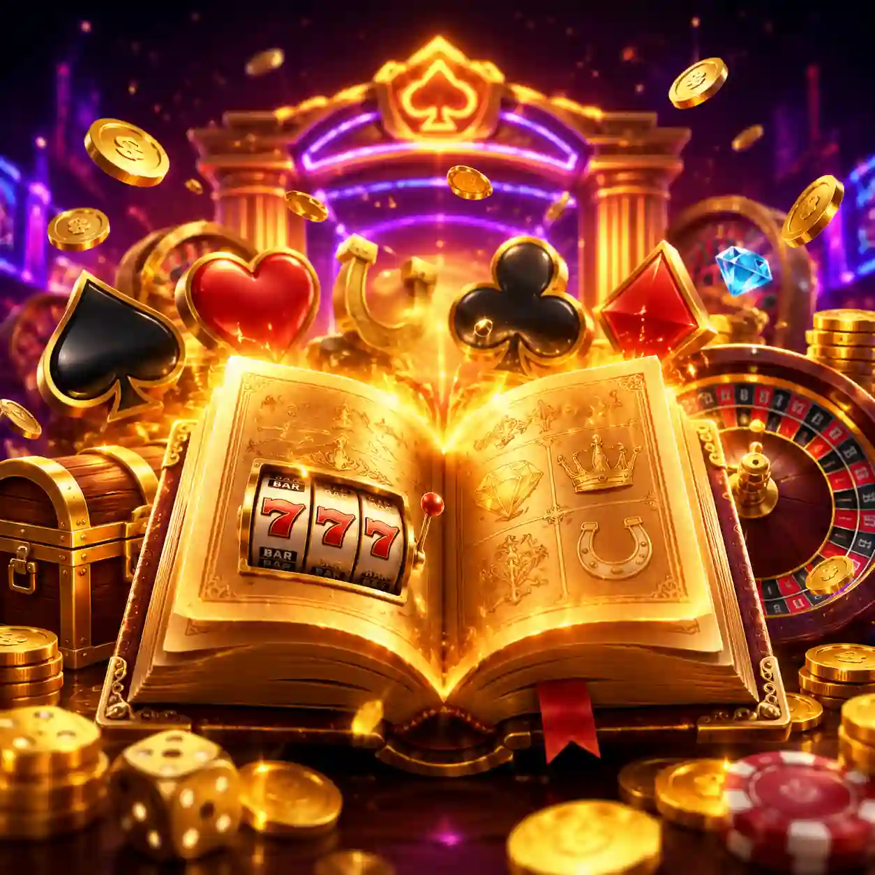 Jogador competindo em torneio de slots online